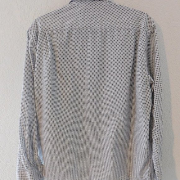 Lot of 2 Sedyrak Dress Shirt Regular Fit Long Sleeve Button Down Business Casual - Picture 7 of 13